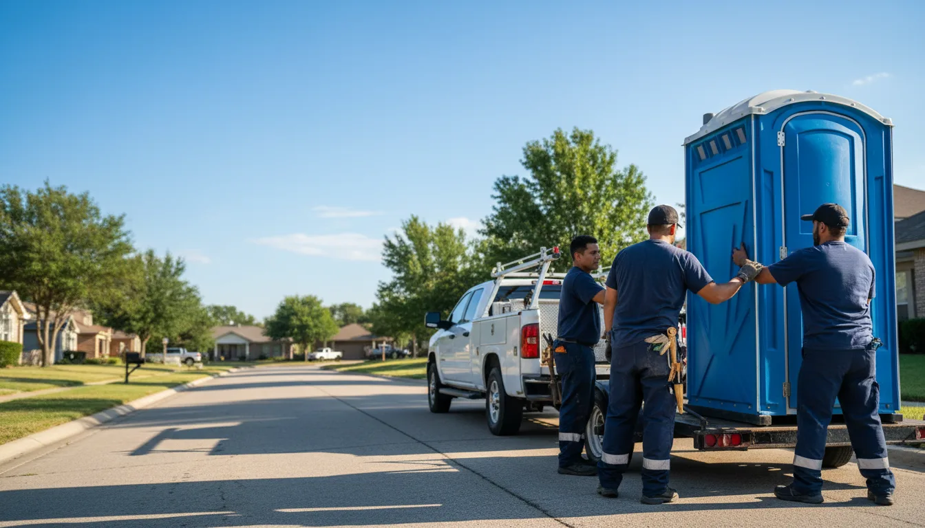 Portable Toilet Rental in Cee Vee, TX near me
